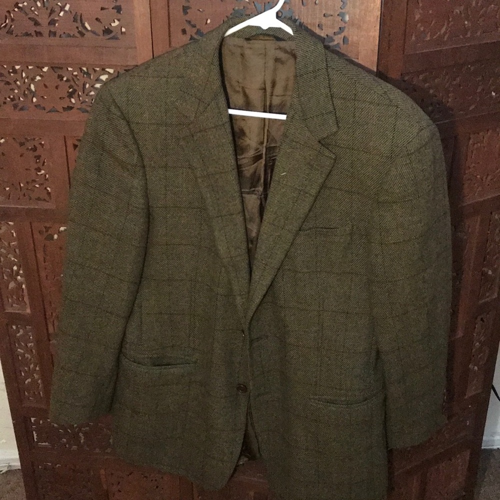 Green Checkered Blazer (Brooks Brothers)